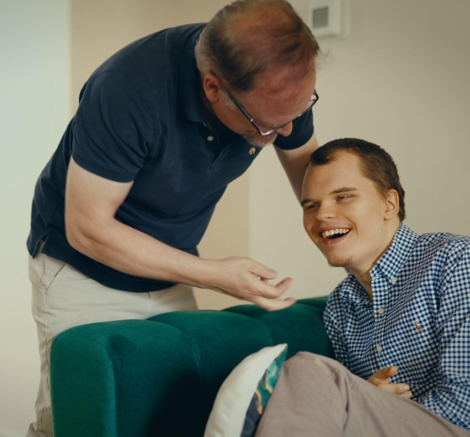 People communicating and connecting